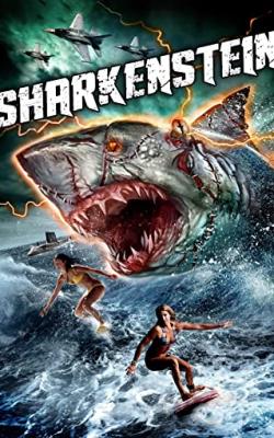 Sharkenstein poster
